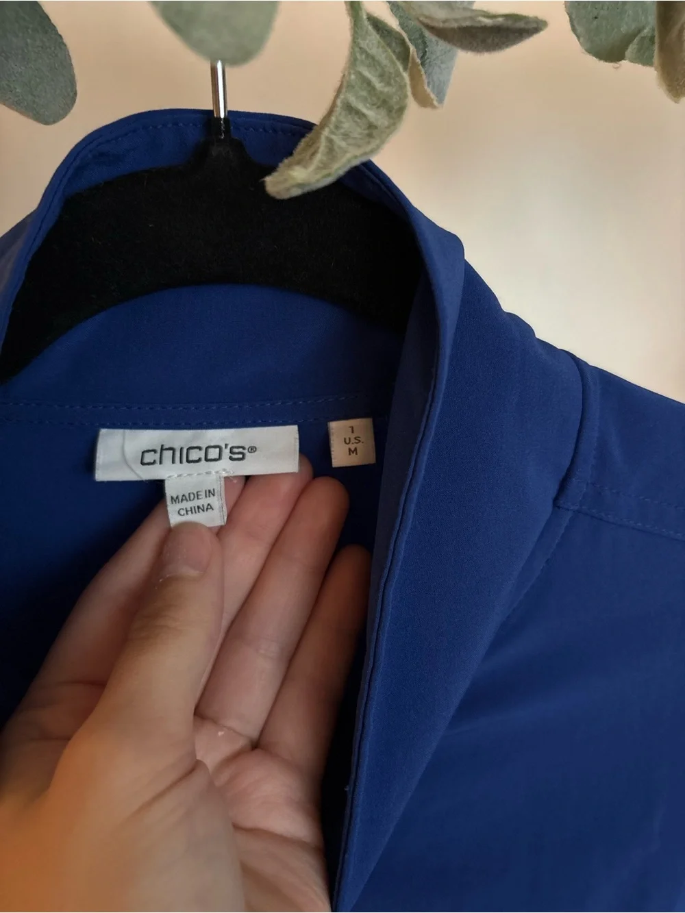 Chicos Zip Up